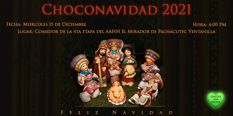 Flor Sobero choconavidad 2021